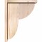 Ekena Millwork Crestline Smooth Corbel w/Backplate, Douglas Fir, 7 1/2"W x 14"D x 18"H COR08X14X18CRE01SDF - alternate 4